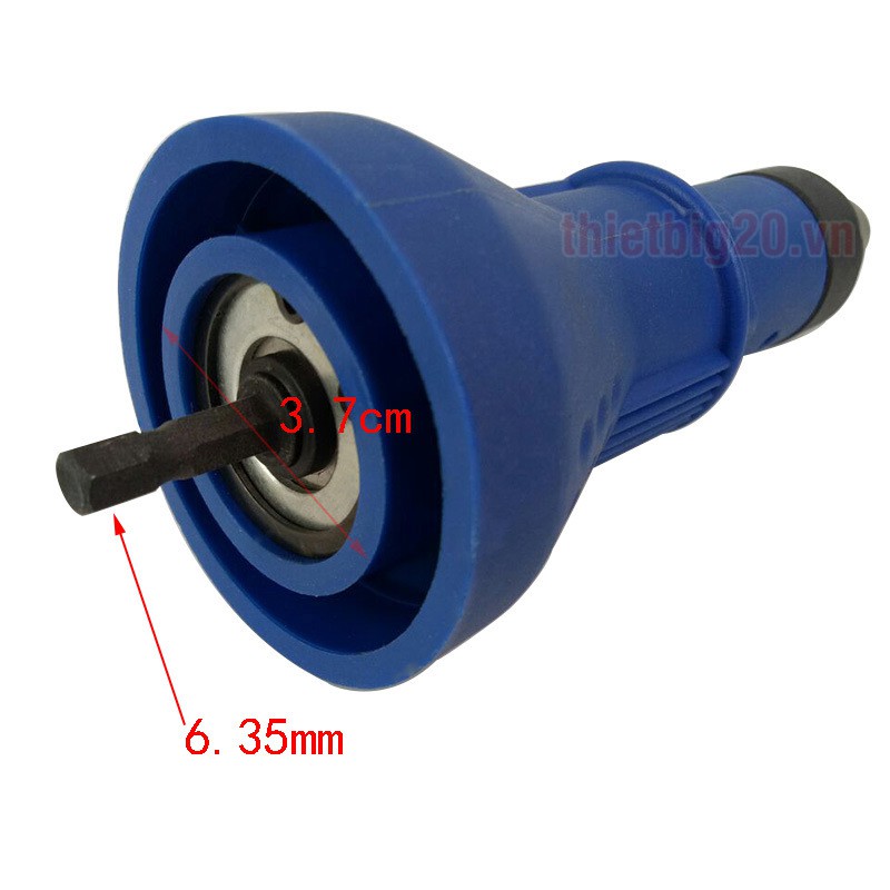 Đầu rút đinh tán bằng máy khoan - đầu chuyển máy khoan thành kìm rút đinh tán MF-11045