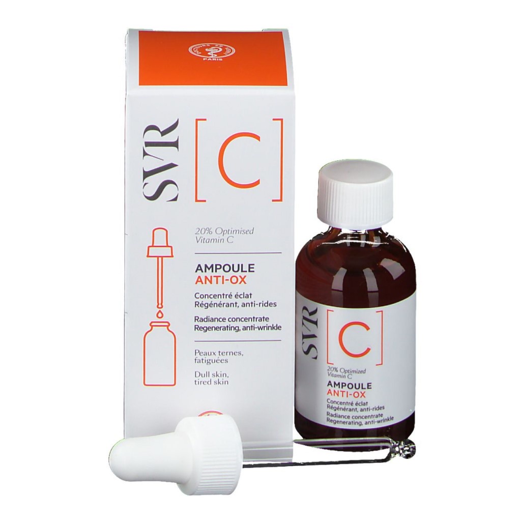 Tinh chất Vitamin C SVR [C] Ampoule Anti-Ox 20% Optimized VitC Serum sáng da và ngừa lão hóa