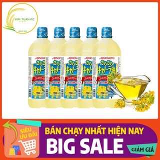 Dầu Hoa Cải Ajinomoto (1000g) Bảo Vệ Sức Khỏe, Chăm Sóc Sắc Đẹp - Nội Địa Nhật Bản