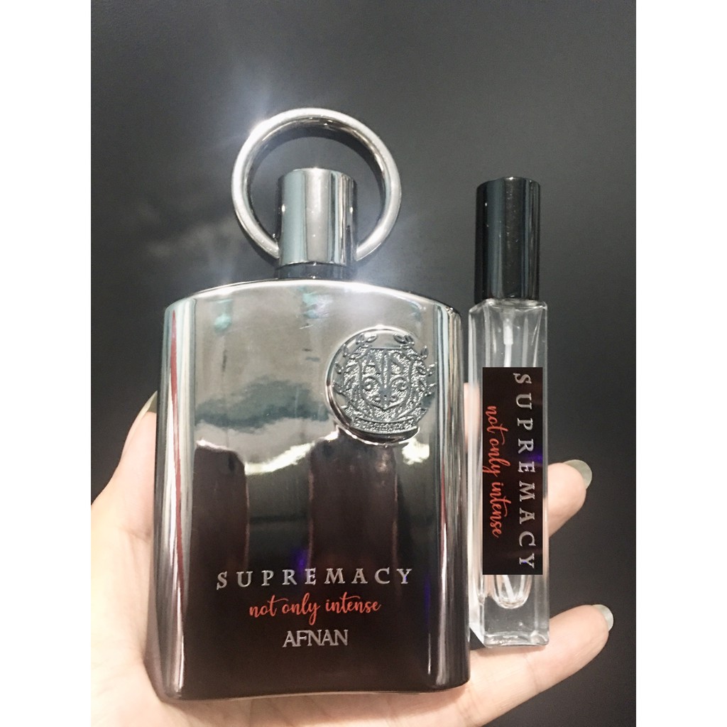 ☫ Nước hoa nam Afnan Supremacy not only intense 10ml (mẫu thử) ~𝙠𝙞𝙢𝙥𝙚𝙧𝙛𝙪𝙢𝙚~