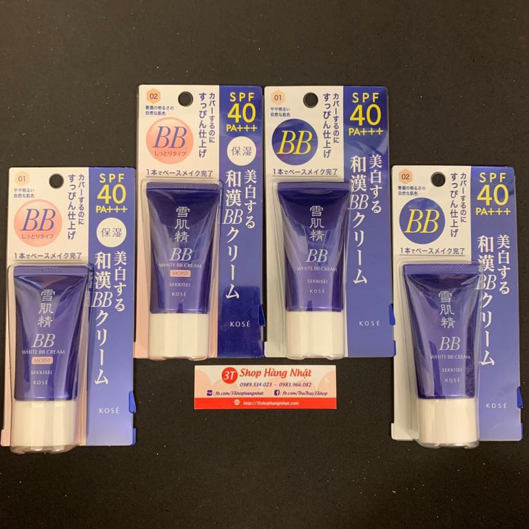 Kem nền White BB Cream Sekkisei Kose – Nhật Bản (Gọi tắt là kem nền BB Kose) | BigBuy360 - bigbuy360.vn