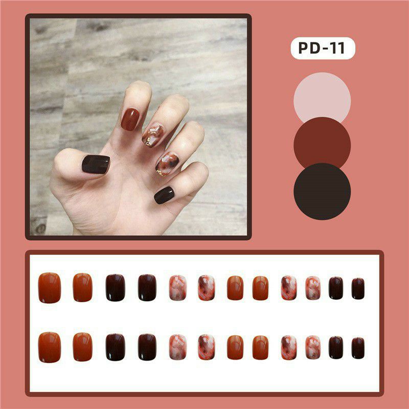 Sét 24 móng tay giả xinh sẵn