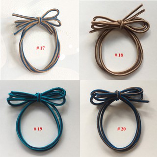 Combo 5 dây cột tóc, buộc tóc trơn nhiều màu (BT 66)