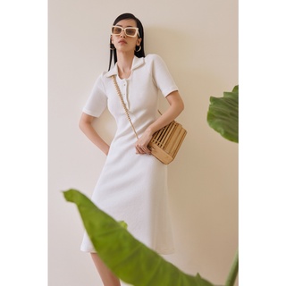 Đầm suông cổ polo EDINI