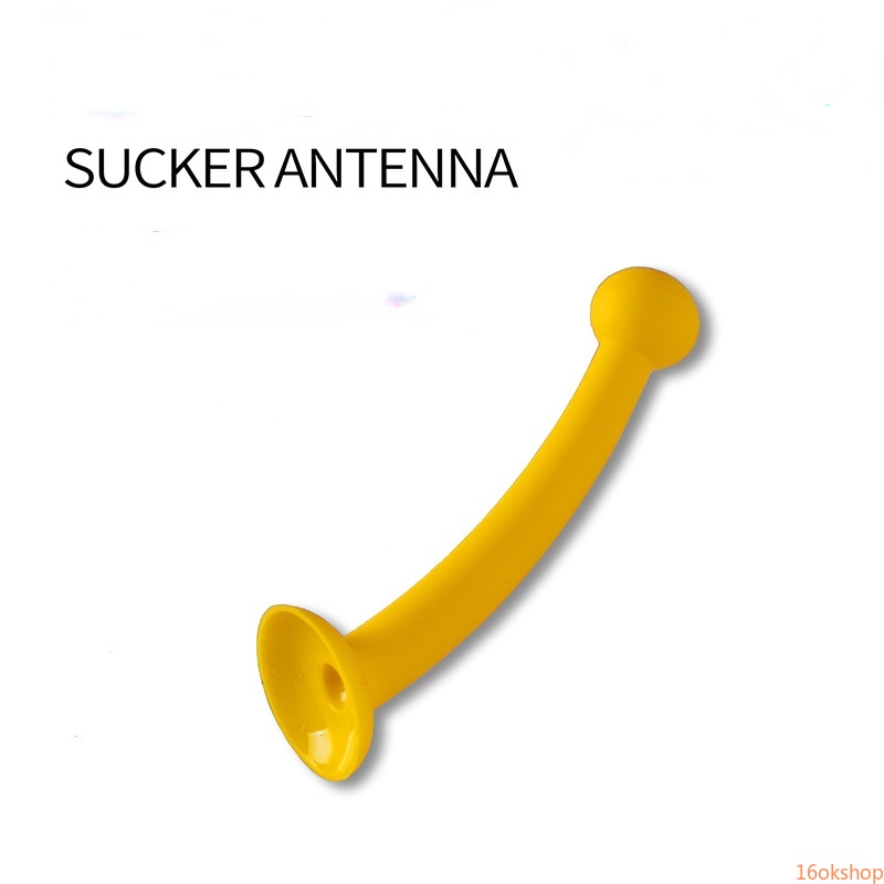 Sừng trang trí mũ bảo hiểm kích thước nhỏ có cốc hút linh hoạt tiện dụng