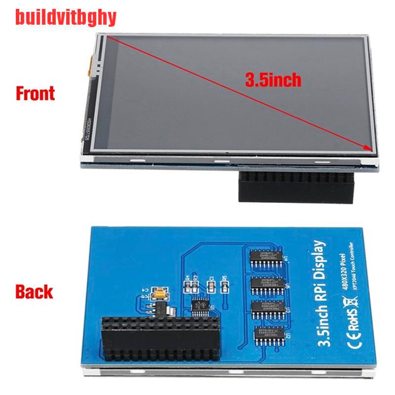 (Mua-Code) Hộp Màn Hình Cảm Ứng 3.5 "320X480 Tft Cho Raspberry Pi A B A + 2b 3b 3b +