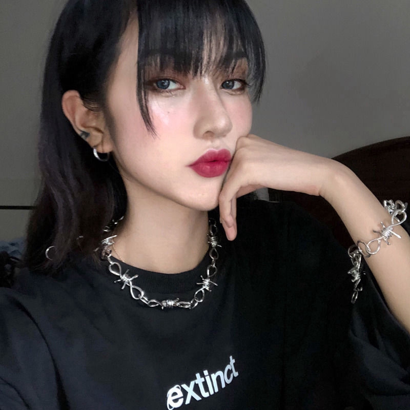 Dây Chuyền Thời Trang Phong Cách Hip Hop Hàn Quốc