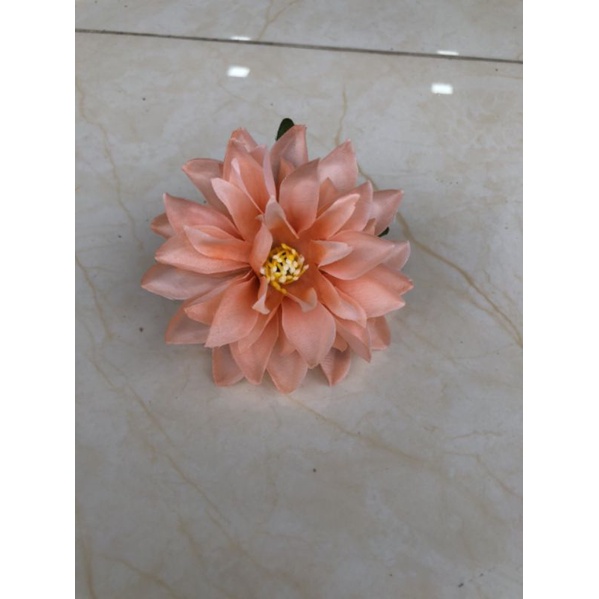 Đầu Bông Thược Dược Size 8cm_Hoa Trang Trí