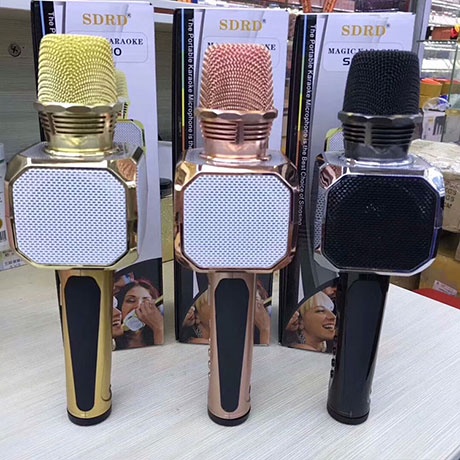 Micro kèm Loa Karaoke Bluetooth SDRD SD-10 Loại 1 Âm Thanh Chuẩn Hát Hay (SDRD SD10)Micro kèm Loa Karaoke Bluetooth