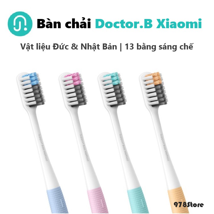 [Mã COSHOT27 giảm 10% đơn 300K] Bàn Chải Đánh Răng Xiaomi Doctor.B - Bàn Chải Đánh Răng DOCTOR.B XIAOMI | BigBuy360 - bigbuy360.vn