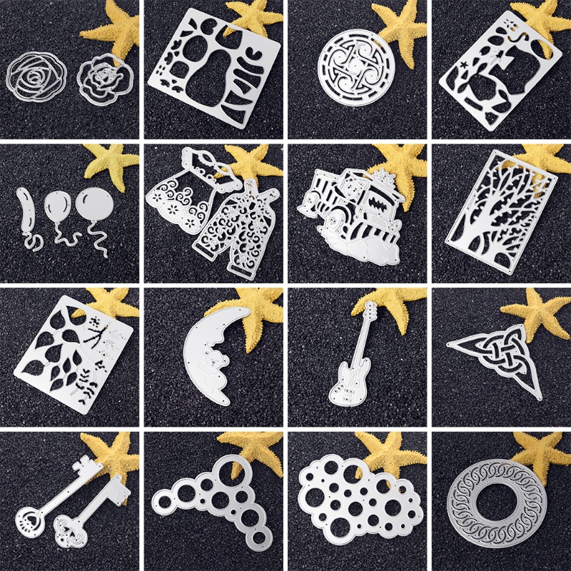 Khuôn Cắt Giấy Kim Loại Hình Em Bé Xinh Xắn