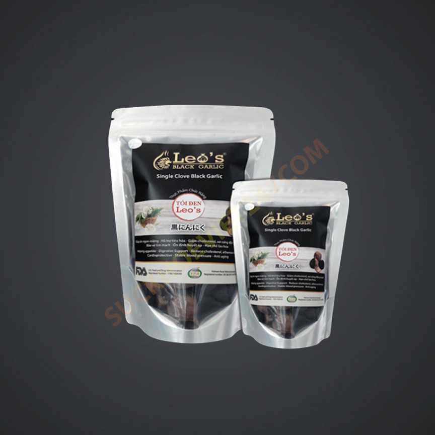 Tỏi đen nguyên củ Leo's bịch 125gr