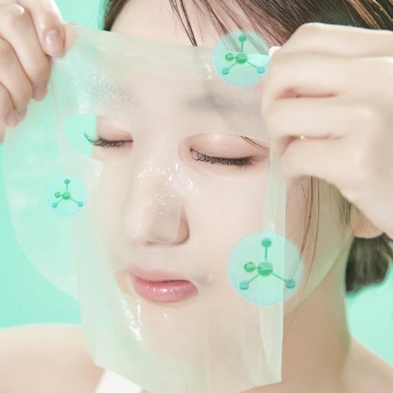 Mặt Nạ Lô Hội Dưỡng Da LA SENSE LOE CURE Green Ampoule Mask