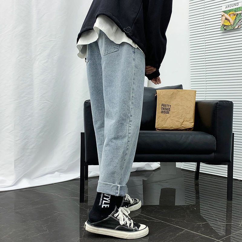 Quần Jean Ống Rộng Nam Nữ Cạp Chun HIPHOP STREETWEAR - Quần Bò Ống Rộng Giá Rẻ | BigBuy360 - bigbuy360.vn