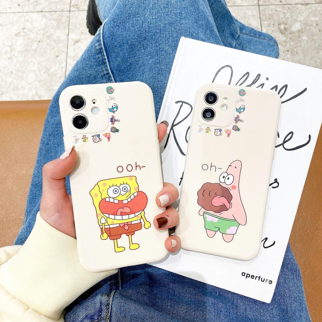 Ốp lưng iphone Ooh Ooh cạnh vuông in hình viền 5/5s/6/6plus/6s/6splus/7/7plus/8/8plus/x/xr/xs/11/12/pro/max/plus/promax | BigBuy360 - bigbuy360.vn