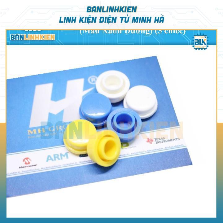 Vỏ Nút Nhấn 12x12 A105B (Màu Xanh Dương) (5 chiếc)