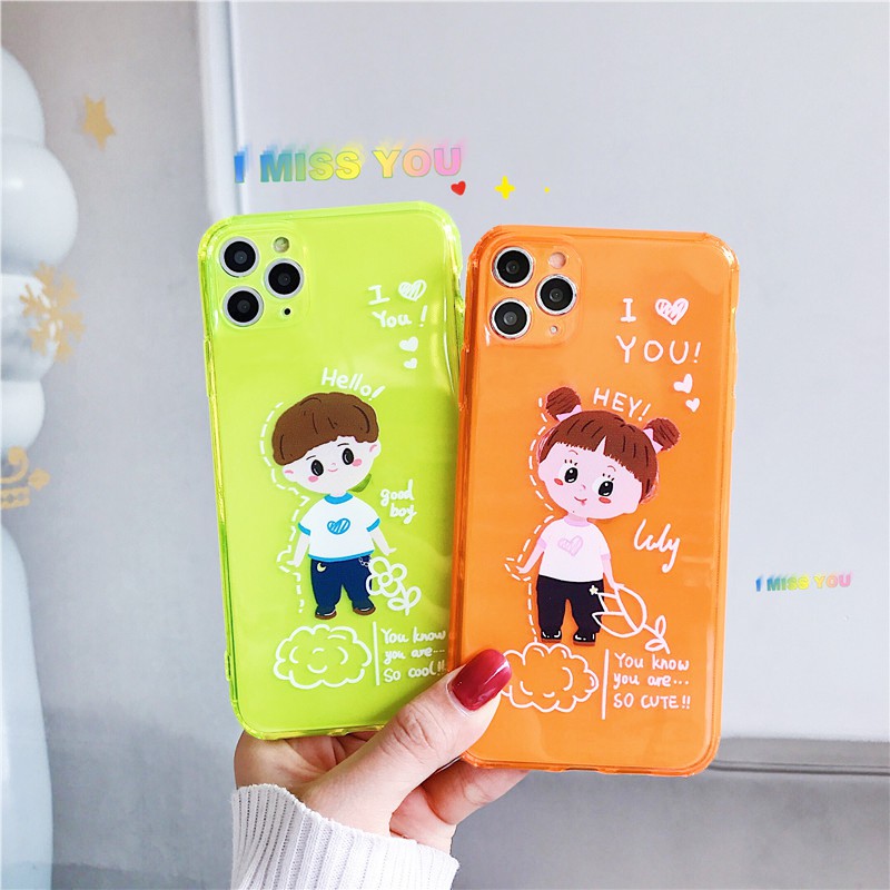 Ốp lưng iphone Love you neon dẻo mềm 5/5s/6/6plus/6s/6splus/7/7plus/8/8plus/x/xr/xs/11/12/pro/max/plus/promax | BigBuy360 - bigbuy360.vn