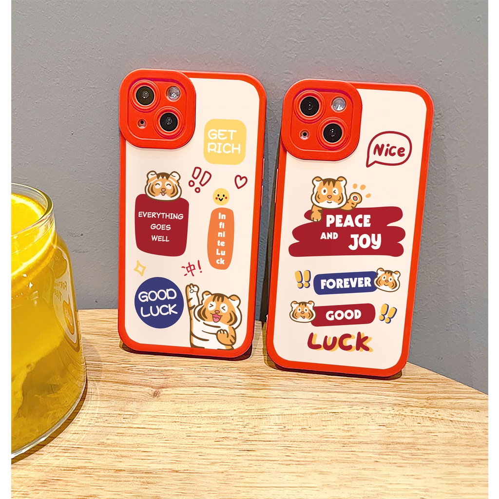 Ốp lưng iphone Peace & Joy cạnh vuông 6/6plus/6s/6splus/7/7plus/8/8plus/x/xr/xs/11/12/13/pro/max/plus/promax | BigBuy360 - bigbuy360.vn