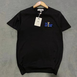 Hàng Sẵn Sàng! Dior! Áo Thun Ngắn Tay Thiết Kế Thoải Mái Thời Trang