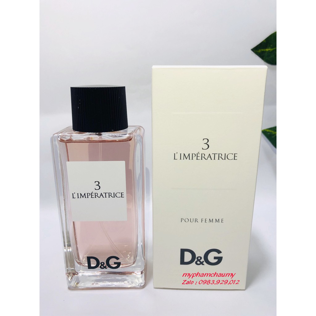 [D&G] Nước Hoa Dolce & Gabbana L'imperatrice 3 - (Mẫu thử mùi)