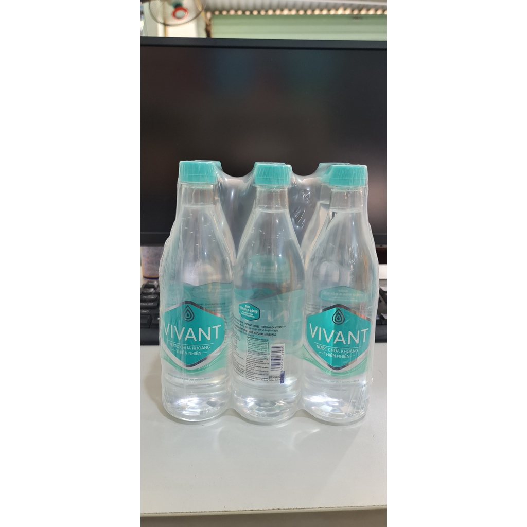 Thùng 24 chai Nước khoáng thiên nhiên Vivant 500ml/chai bổ sung khoáng và dưỡng chất