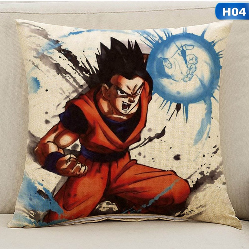 Vỏ Gối In Hình Nhân Vật Phim Dragon Ball 45x45cm