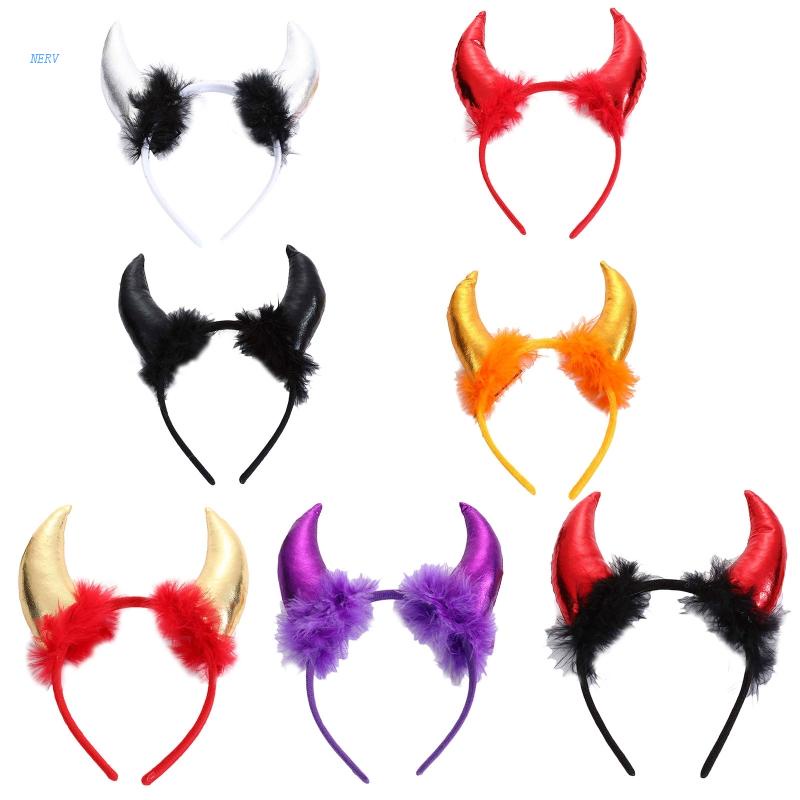 Cài Tóc Hình Sừng Quỷ Hóa Trang Halloween