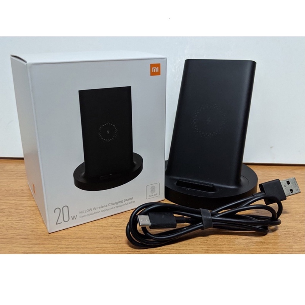 Đế sạc nhanh không dây 20W Xiaomi - Sạc Xuyên ốp - Hàng Chính Hãng - Bảo Hành 12 Tháng