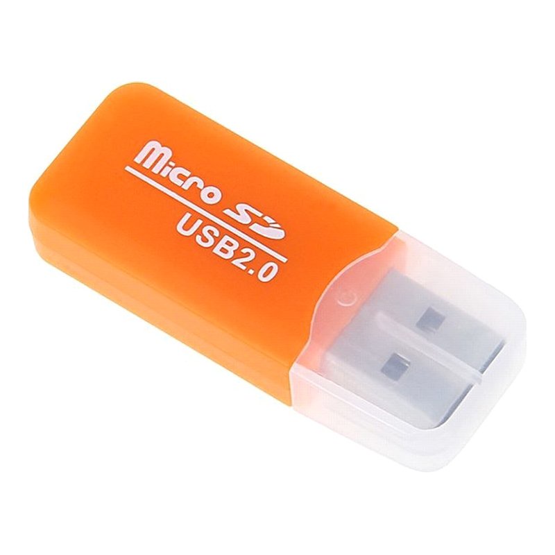 Đầu đọc thẻ nhớ mini usb 2.0, đầu đọc thẻ nhớ micro sd tốc độ cao vỏ nhôm