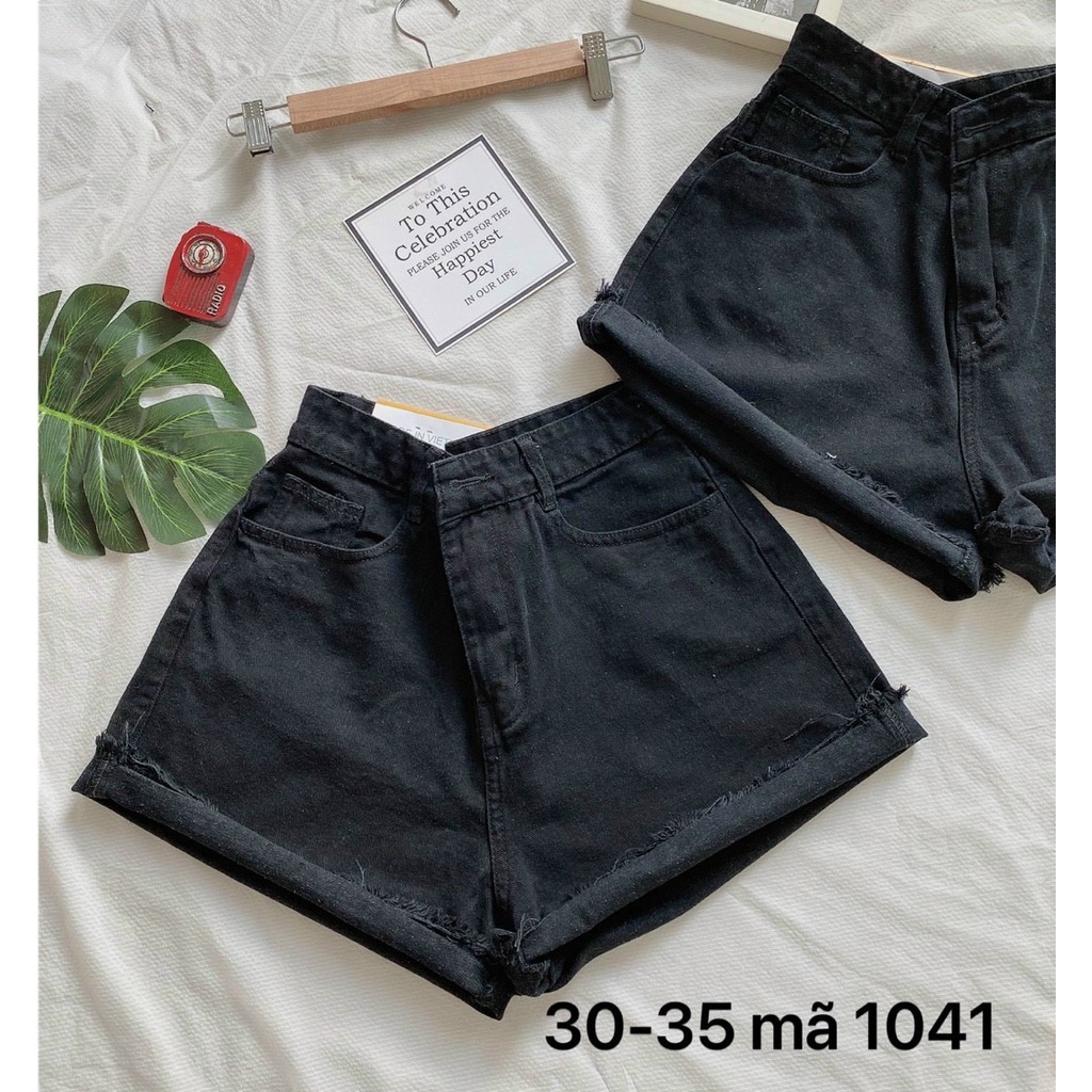 Quần đùi jeans trắng Big size vải VNXK QJ1053