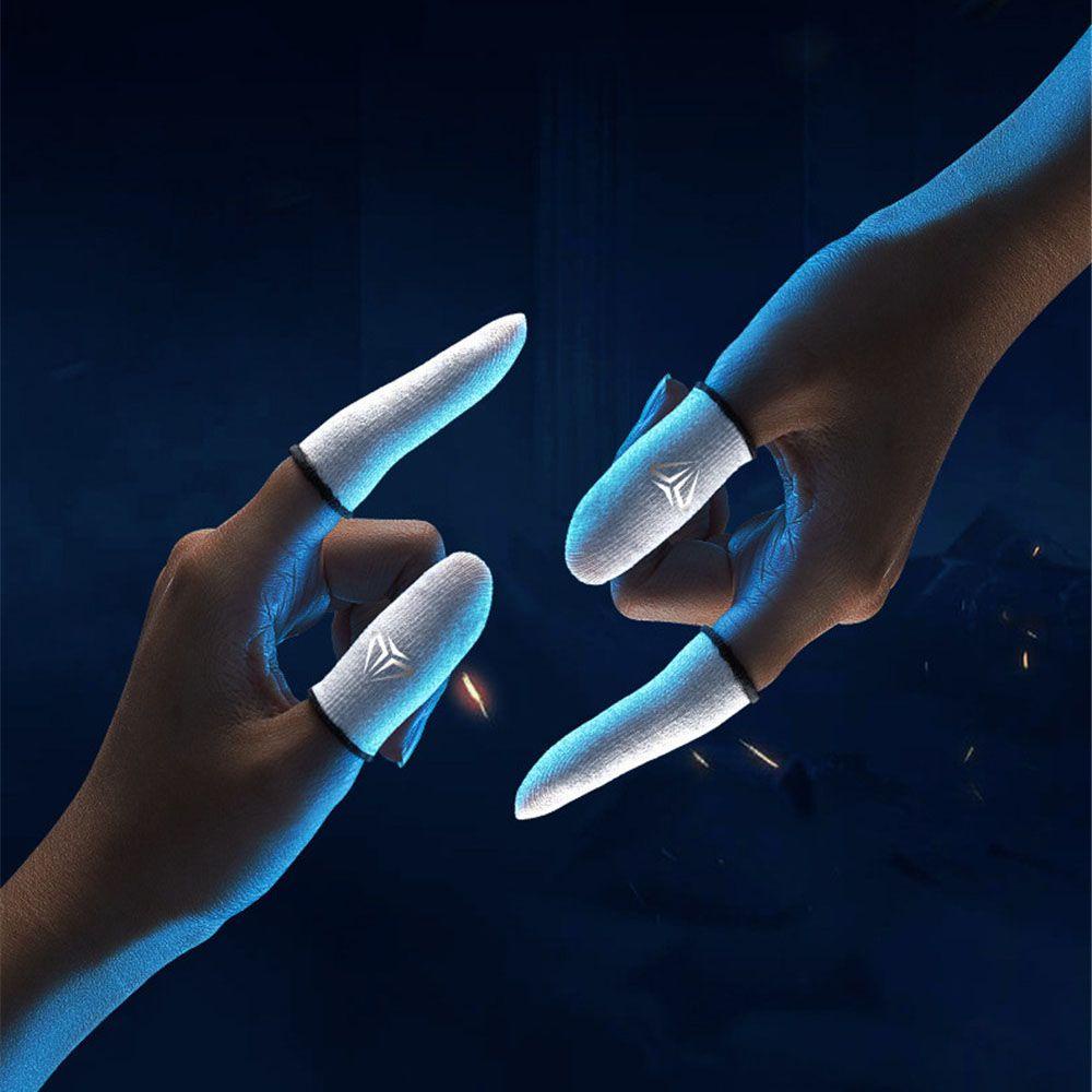 Myrongvn Nút Bọc Ngón Tay Co Giãn Siêu Mỏng Thoáng Khí Chống Mồ Hôi Chơi Game Có Màn Hình Cảm Ứ