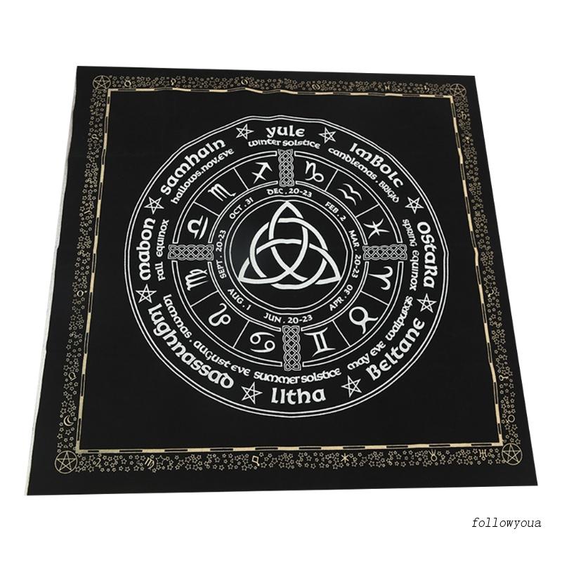 Khăn Trải Bàn Bài Tarot Hình Vuông Tiện Dụng
