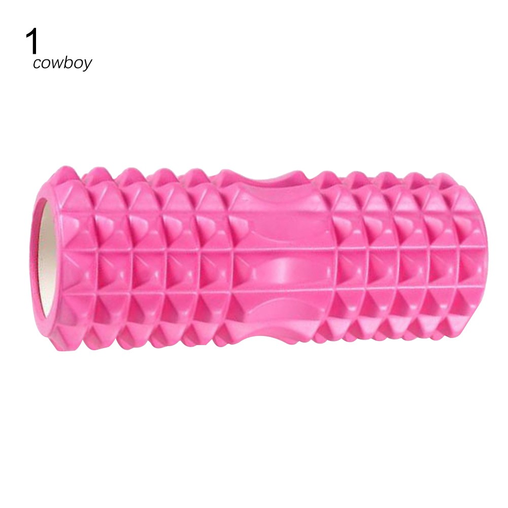 COW_Foam Roller Hollow Deep Tissue Muscle Massage Myofascial Yoga Tool