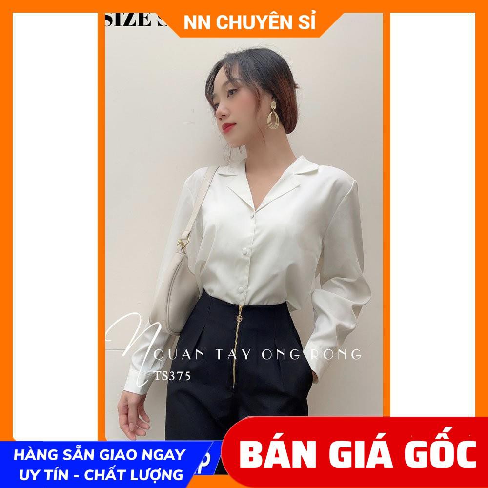 Quần tây có size đến 55kg ⚡Hàng đẹp⚡Ảnh thật⚡ Quần tây ống suông TS373 ⚡ Quần công sở nữ