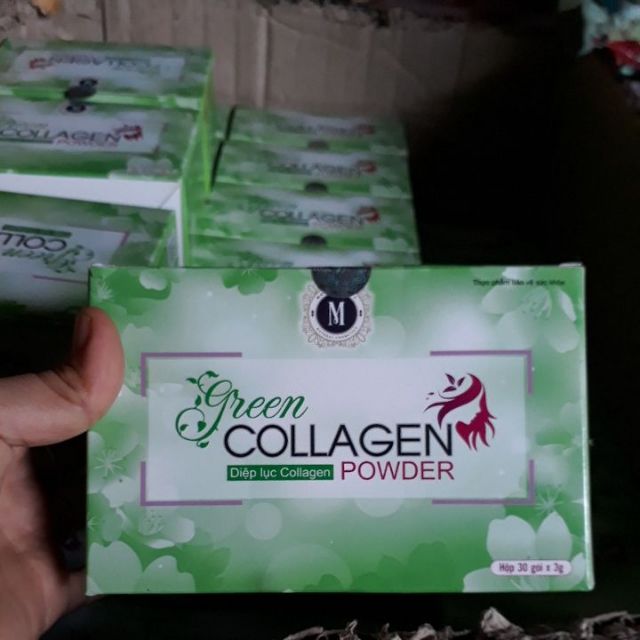 Diệp lục colagen