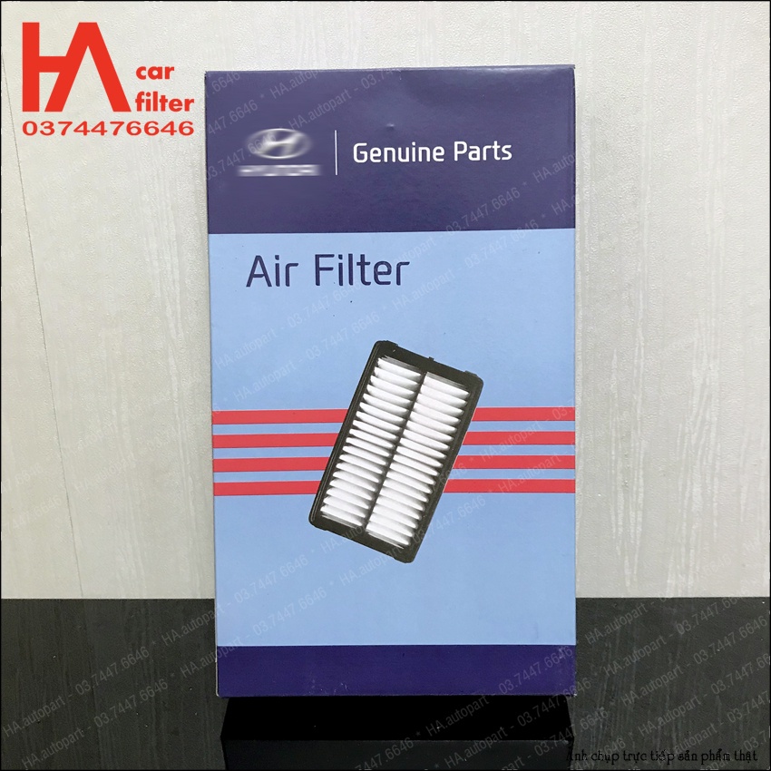 Lọc gió động cơ SantaFe, Sonata, Staria, Tucson / Carnival, K5, Sorento, Sportage. Mã 28113-L1000