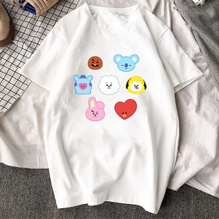 Áo thun Bang tan Boys dễ thương chibi BT.21 áo thun unisex Kpop ngắn tay