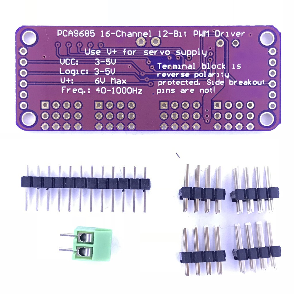 Mạch điều khiển RC servo 16 kênh PWM 12 bit PCA9685 new version-TH295