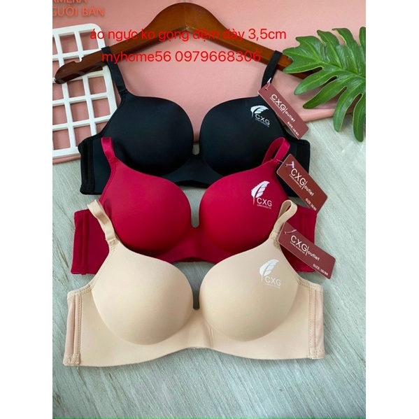 Áo ngực thái lan ko gọng mút kép siêu nâng ngực 651 mút kép nâng ngực 3cm