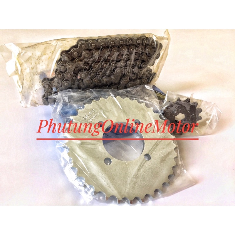 Bộ nhông sên dĩa suzuki Xbike -Axelo