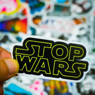 Combo Sticker Star War trang trí vật dụng