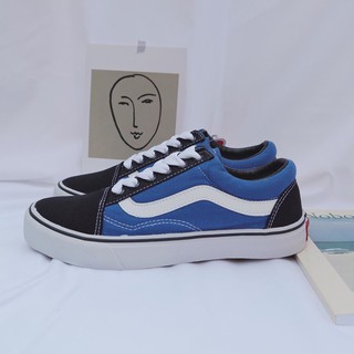 Giày V old skool xanh đen