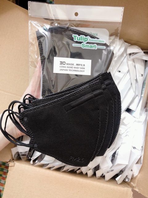 COMBO 5 KHẨU TRANG TULIP 3D MASK CÔNG NGHỆ NHẬT BẢN - NGƯỜI LỚN | BigBuy360 - bigbuy360.vn