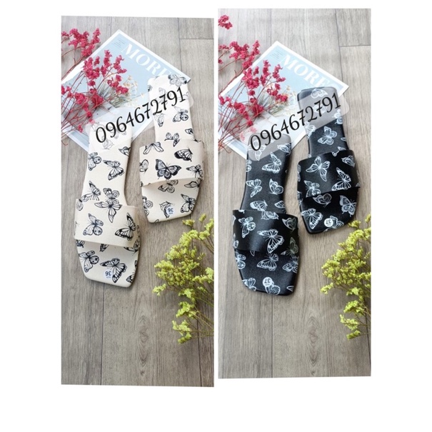 dép quai ngag in hình đầu vuông xịn xò. bền đẹp. nắng mưa đều mang được ( hình tự chụp ) cam kết như hình