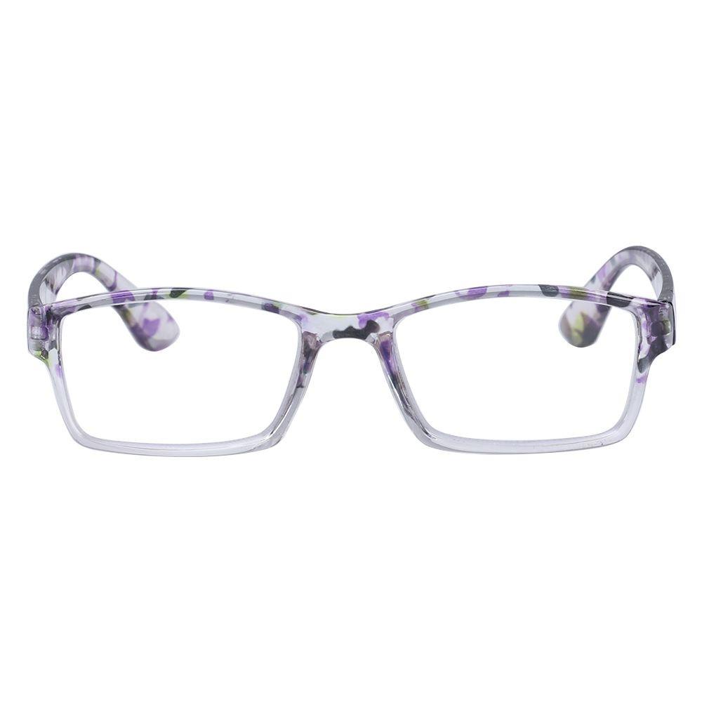 ESPO Kính Đọc Sách Bằng Nhựa Siêu Nhẹ In Họa Tiết Hoa Cho Nữ