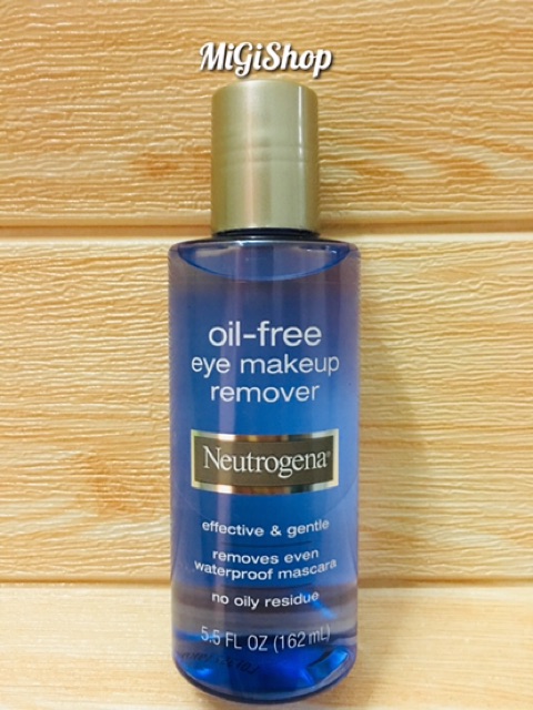 [Hàng Mỹ] Dầu Tẩy Trang Mắt Môi Neutrogena Oil Free Eye Makeup Remover