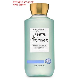 Gel tắm hương nước hoa BBW COASTAL HYDRANGEAS