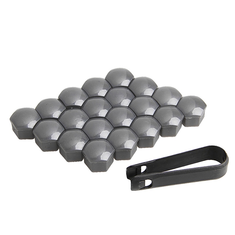 Set 20 Ốc Vít Nhựa 17mm Sửa Chữa Bánh Xe Hơi Có Nắp Vặn Tiện Dụng