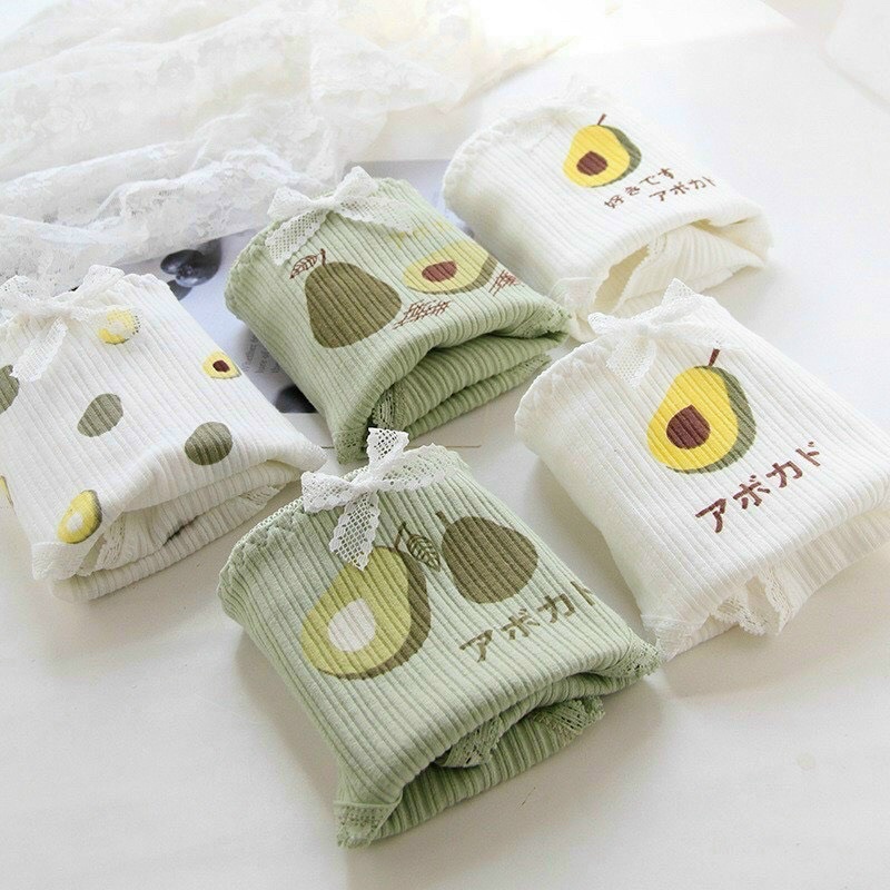 set 10 quần lót cotton tăm bơ cho nữ và bé gái