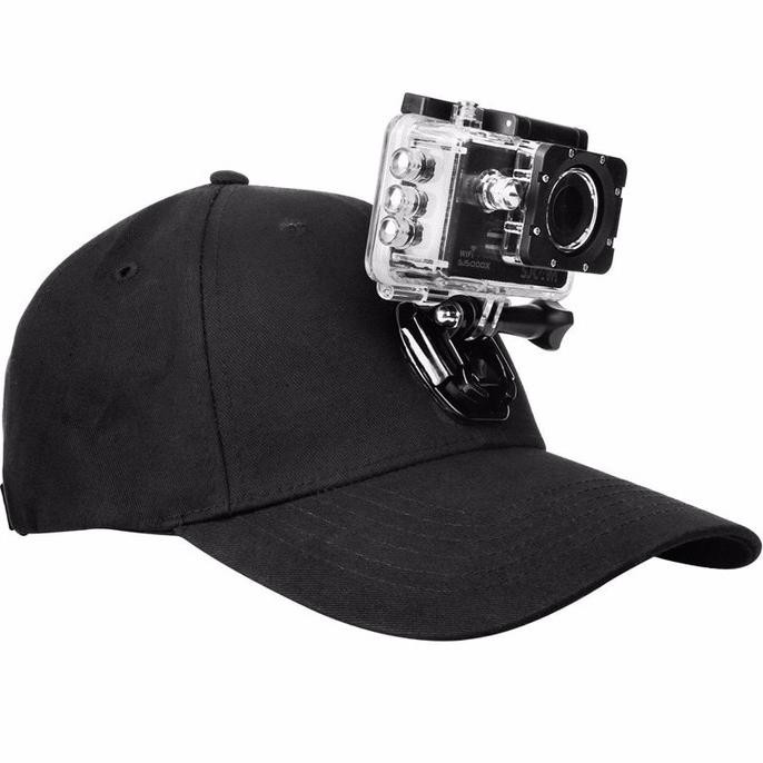 Mũ Bảo Hiểm Có Móc Gắn Camera Hành Trình Go Pro - Action Hat Free Ongkir Code 134